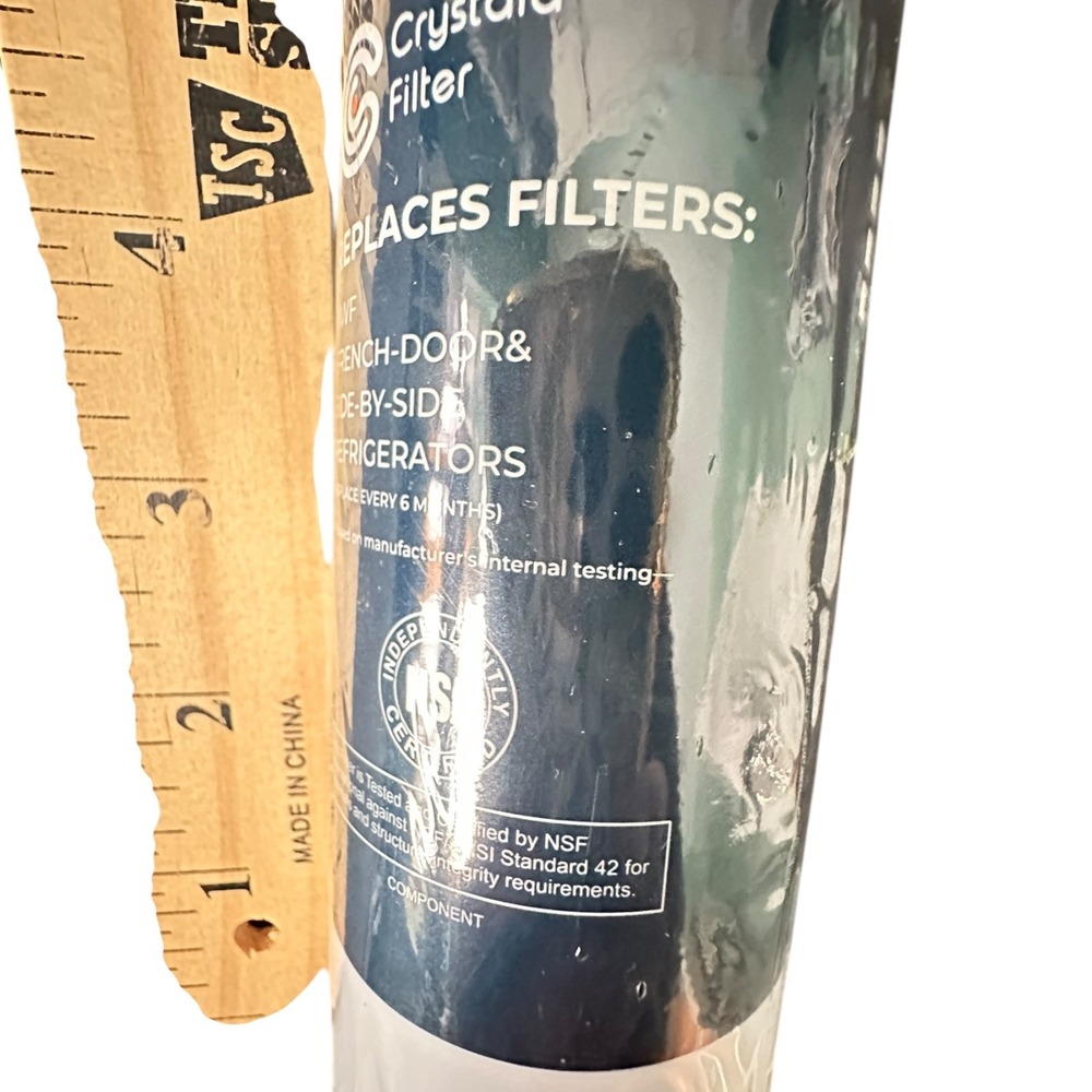 Crystal Filter CF9 Refrigerator Water Filter Replacement for GE XWF New